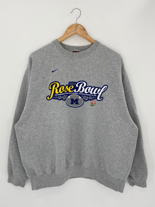 2004 NIKE Rose Bowl Size XL Vintage Sweat-Shirt / 5358
