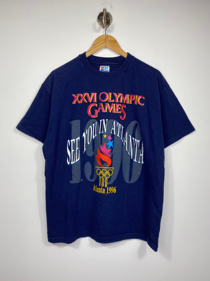 1996 Atlanta Olympic See You In Atlanta Made in USA T-Shirt / 4813