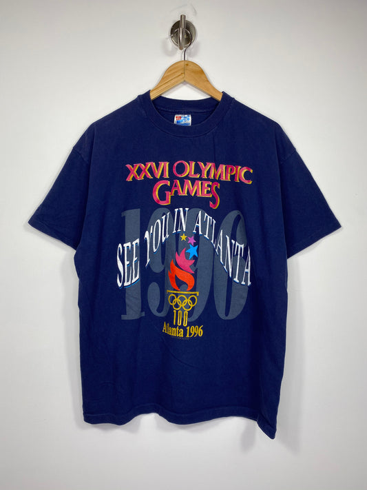 1996 Atlanta Olympic See You In Atlanta Made in USA T-Shirt / 4813