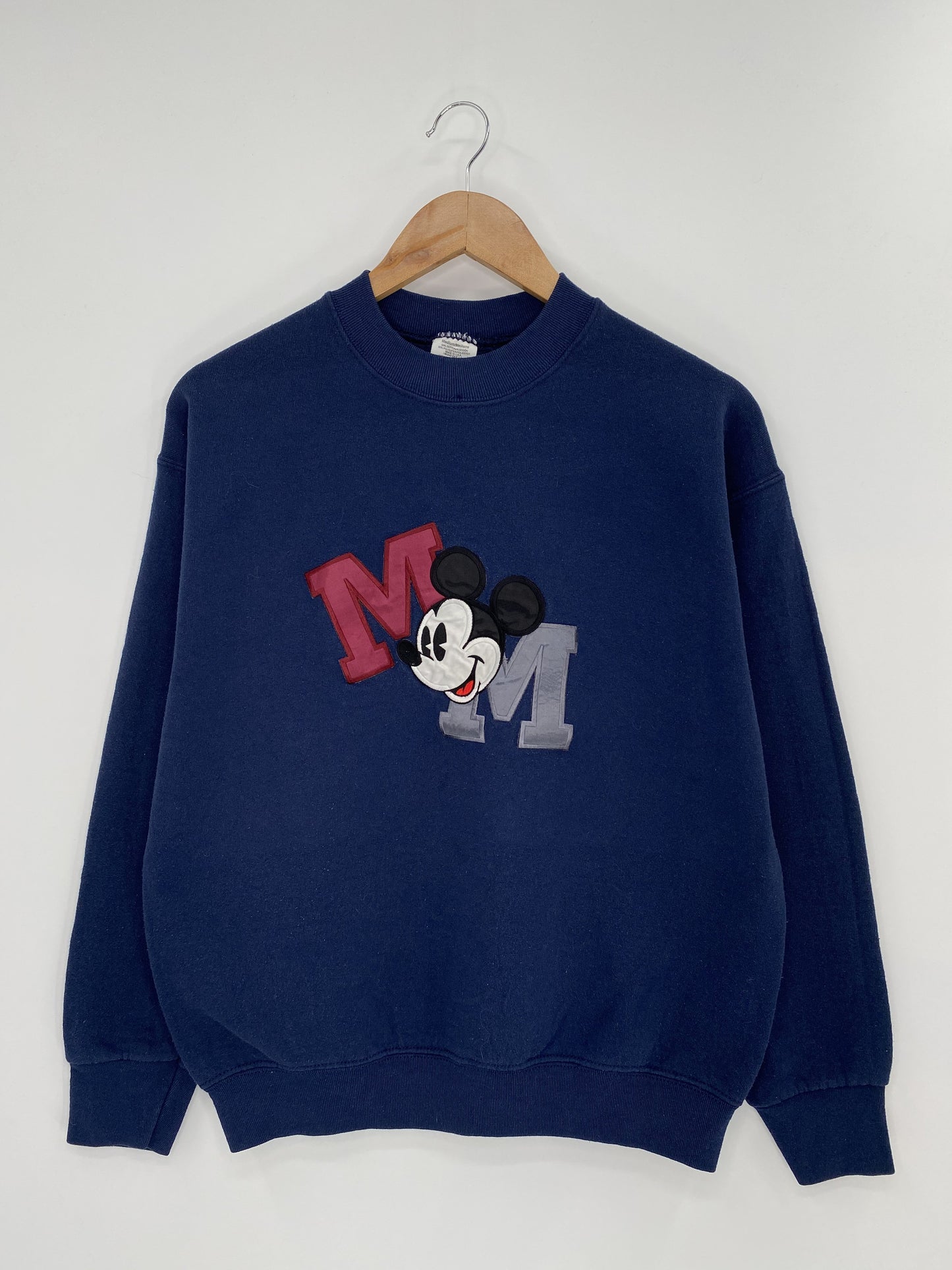 90’s DISNEY MICKEY Made in USA Size M Vintage Sweat-shirt / K6549