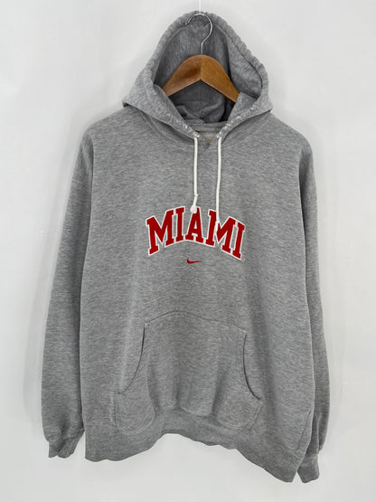 00' NIKE MIAMI Size XL Vintage Hoodie Sweat-shirt / 6638