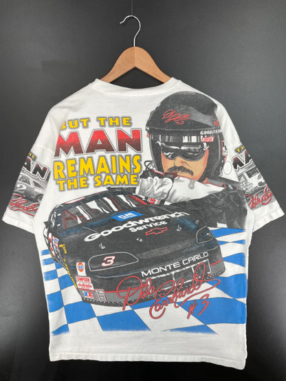 1996 NASCAR DALE EARNHARDT Made in USA Size XL Vintage Racing T-shirt / E6574T