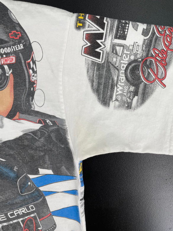 1996 NASCAR DALE EARNHARDT Made in USA Size XL Vintage Racing T-shirt / E6574T