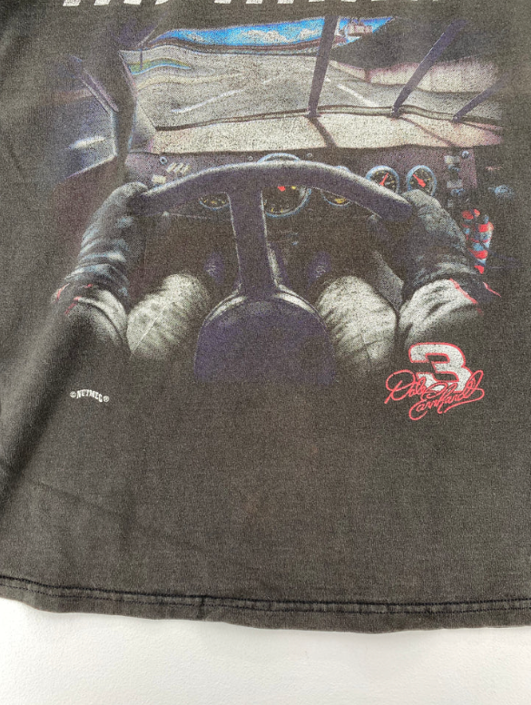 90's NASCAR DALE EARNHARDT Size L Vintage Racing T-shirt / E6581T