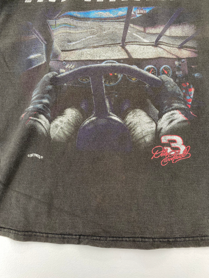 90's NASCAR DALE EARNHARDT Size L Vintage Racing T-shirt / E6581T