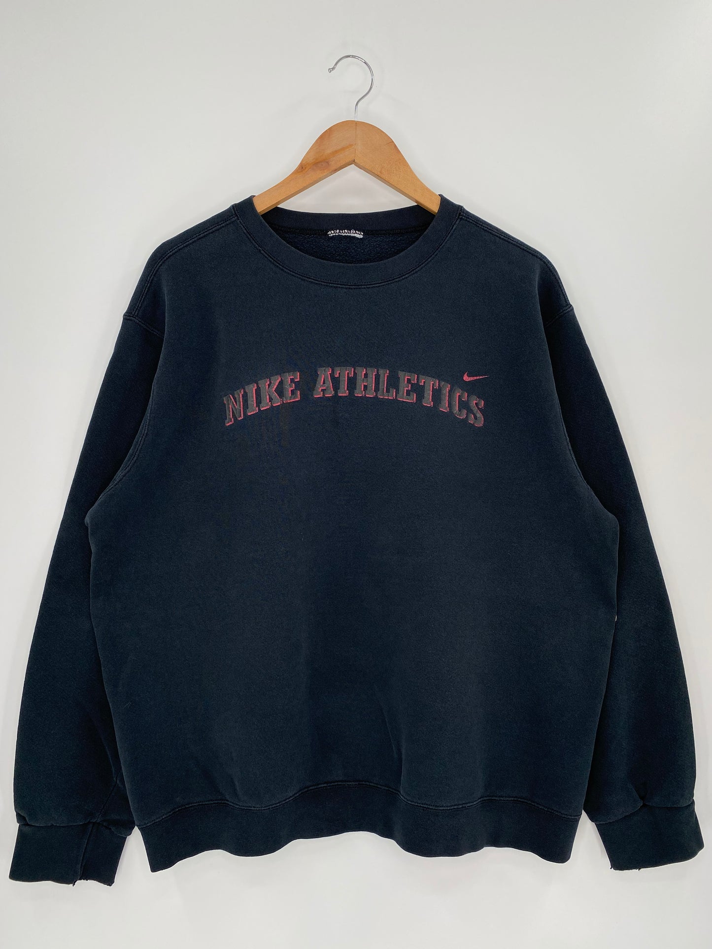 Vintage NIKE ATHLETICS Size No Tag (Approx.L) Sweat-shirt / 9654