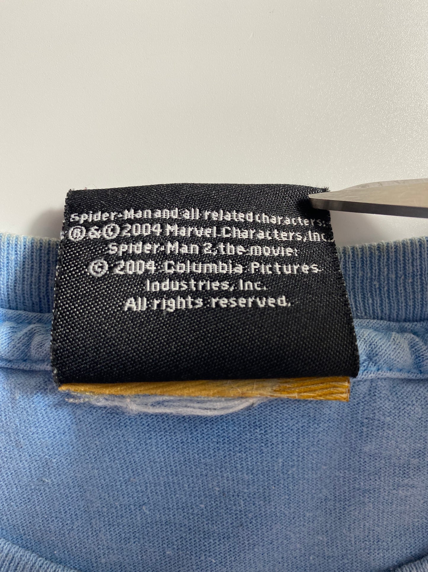 2004 SPIDER-MAN 2 MARVEL Size Approx.XL Vintage T-Shirt / K1605