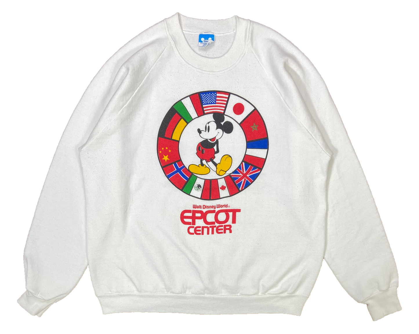 80's Vintage WDW EPCOT Center Made in USA Disney Sweat-Shirt / 2049