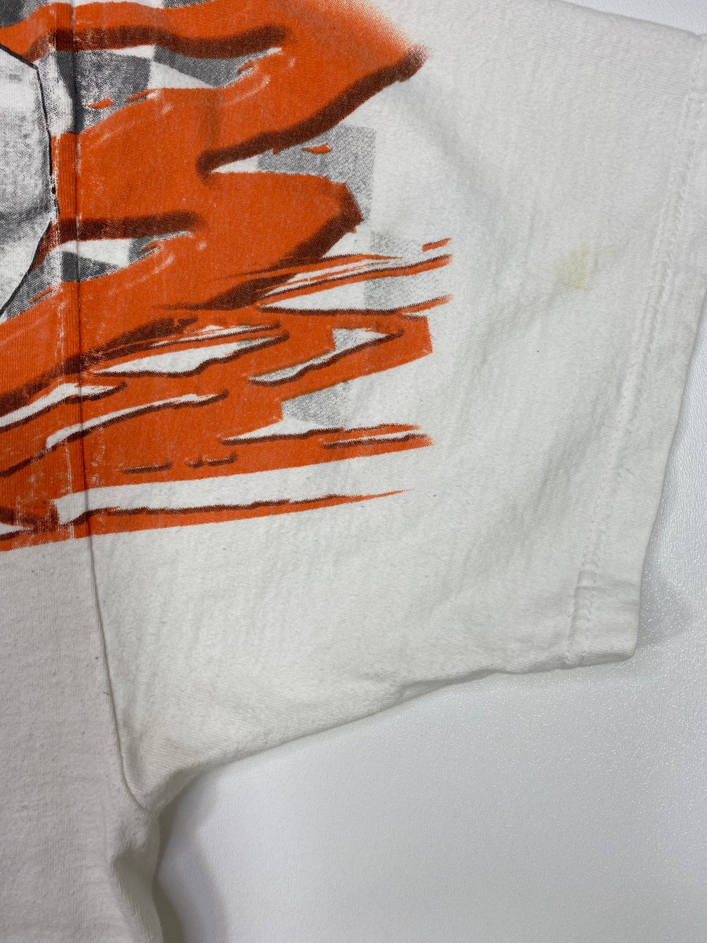 1999 NASCAR TONY STEWART Made in USA Size XL Vintage Racing T-Shirt / 5385