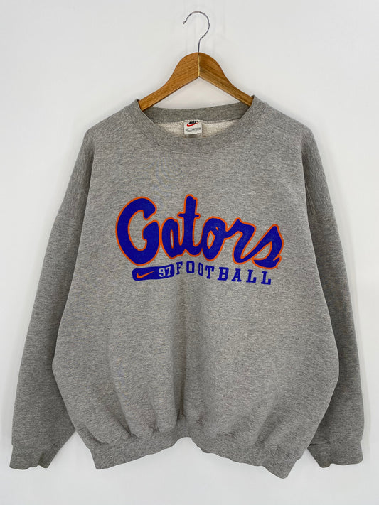 90’s NIKE Florida Gators football Made in USA Size XXL Vintage Sweat-shirt / 7779