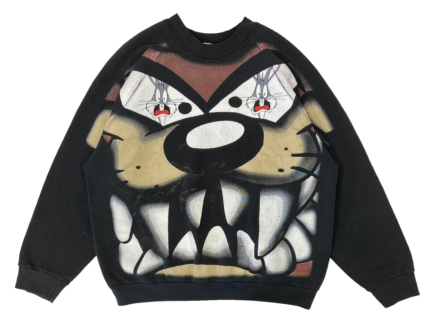 90's TAZ and Bugs Bunny Looney Tunes Vintage Sweat-Shirt / 2143
