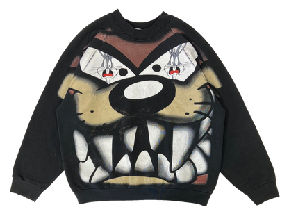 90's TAZ and Bugs Bunny Looney Tunes Vintage Sweat-Shirt / 2143