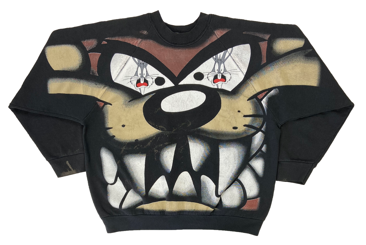 90's TAZ and Bugs Bunny Looney Tunes Vintage Sweat-Shirt / 2143