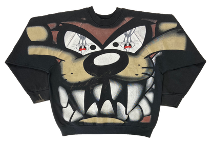 90's TAZ and Bugs Bunny Looney Tunes Vintage Sweat-Shirt / 2143