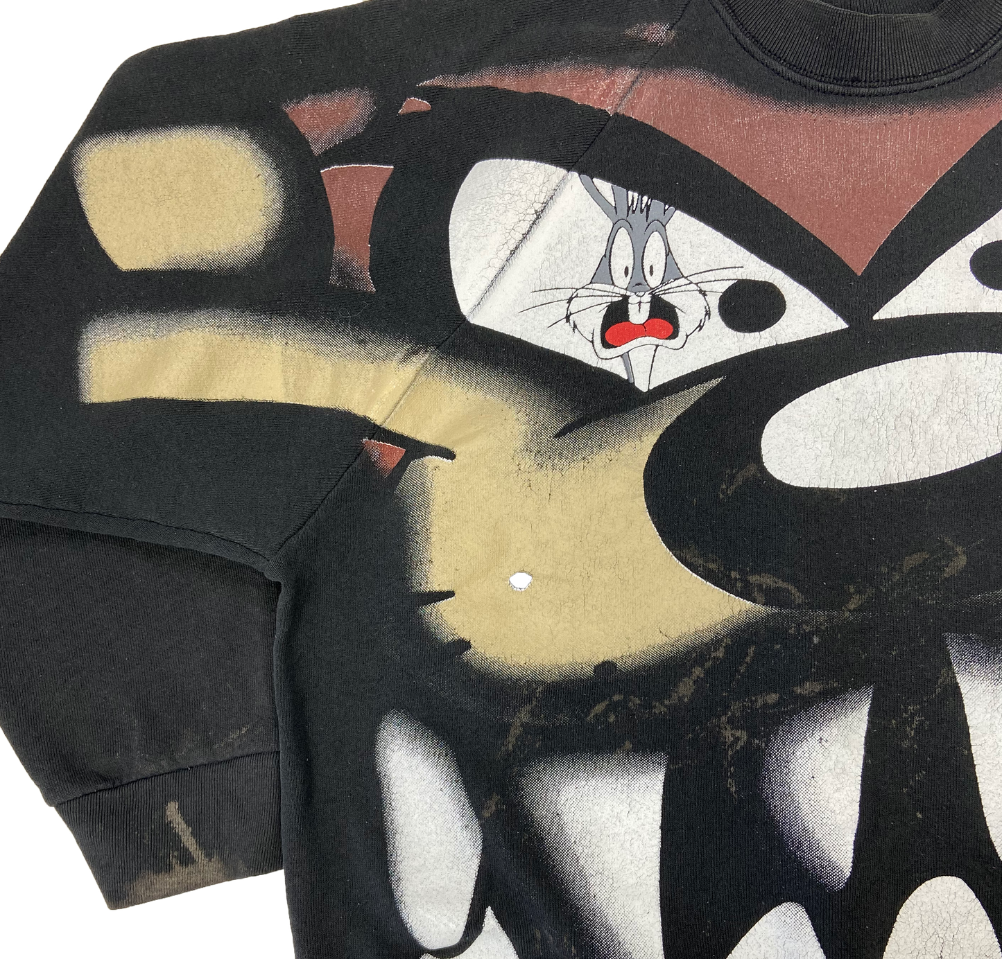 90's TAZ and Bugs Bunny Looney Tunes Vintage Sweat-Shirt / 2143