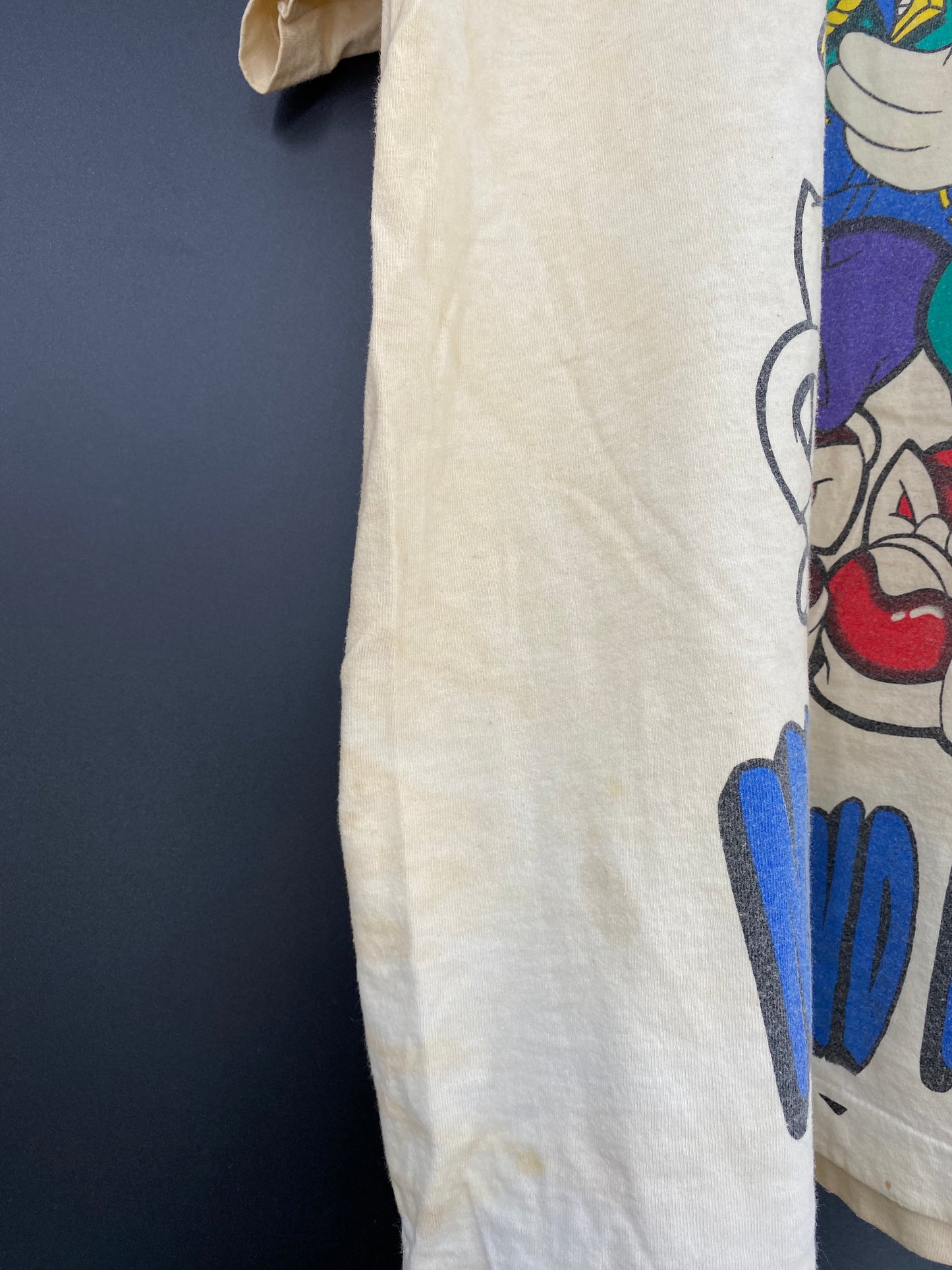90’s DISNEY MICKEY AND MINNIE Made in USA Size One Size (Approx.L) Vintage T-Shirt / 9091