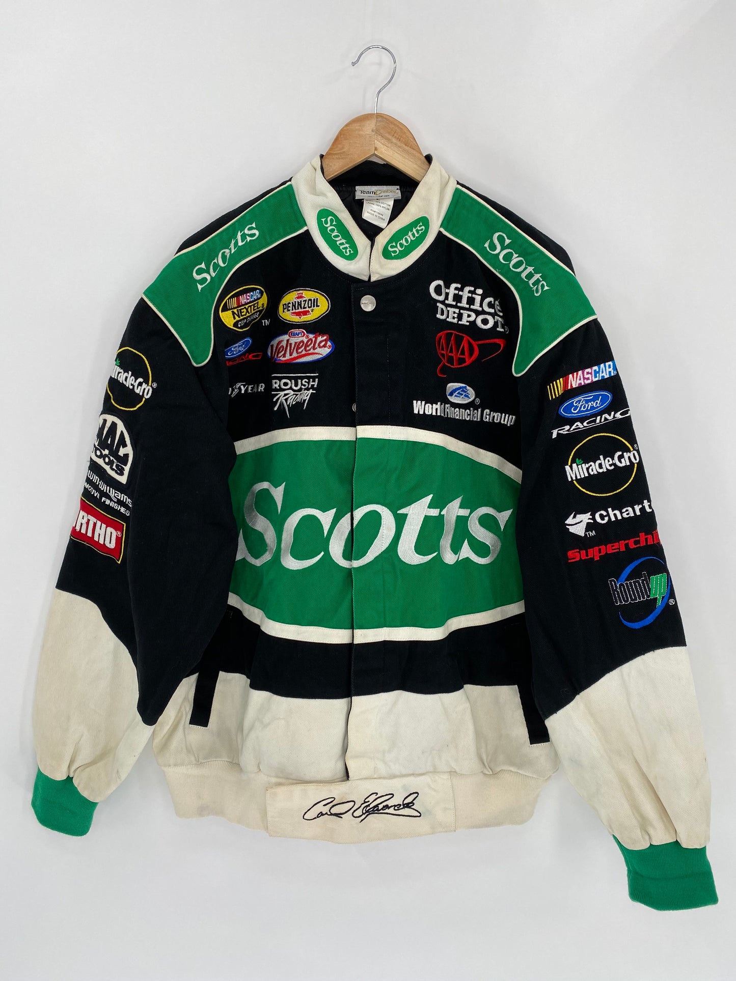 Vintage NASCAR SCOTTS Size L Racing Jacket / 5467