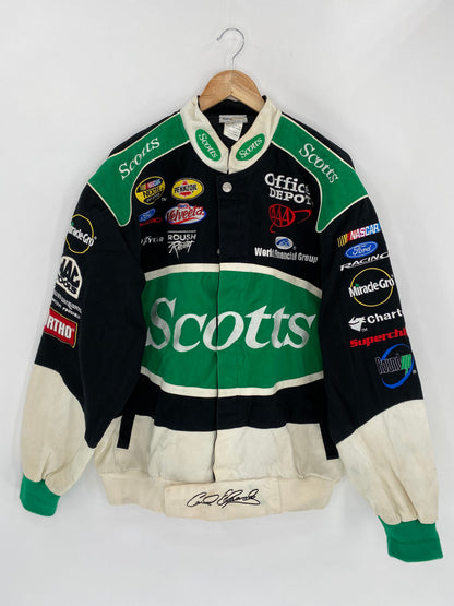 Vintage NASCAR SCOTTS Size L Racing Jacket / 5467