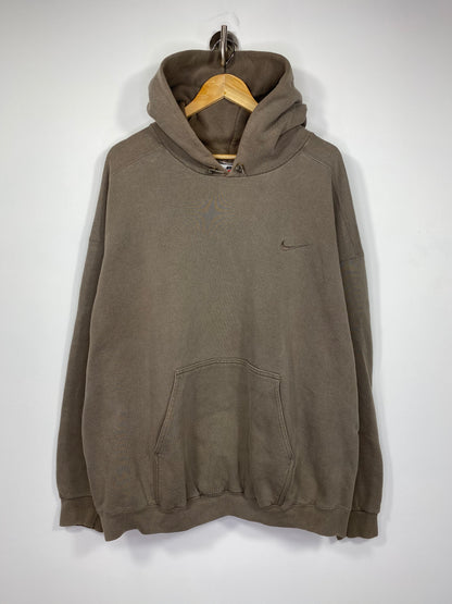 90’s NIKE Mini Swoosh Vintage Hoodie Sweat-Shirt / 4695