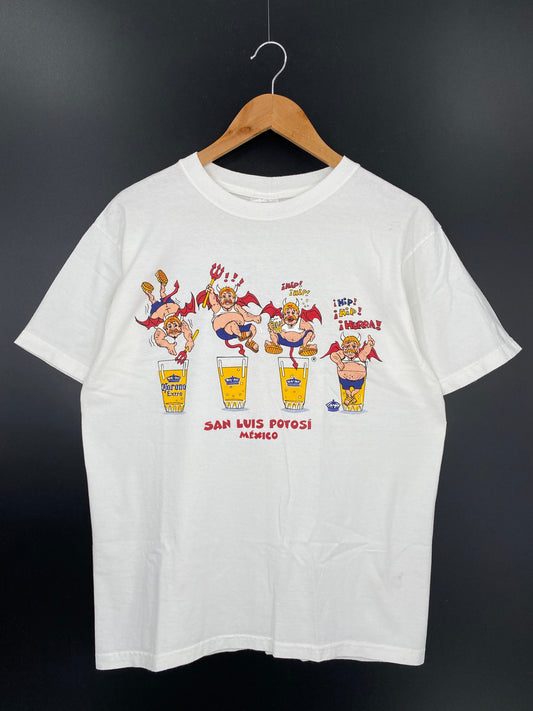 Vintage CORONA BEER Size XL Vintage T-Shirt / E1289T