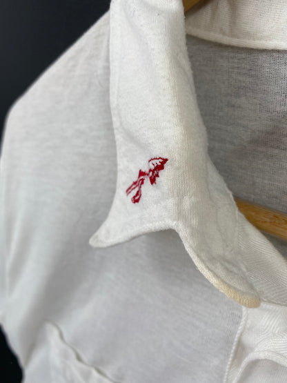 90’s Silver tag NIKE SEMINOLES MADE IN USA Size L Vintage Polo-Shirt / K1970