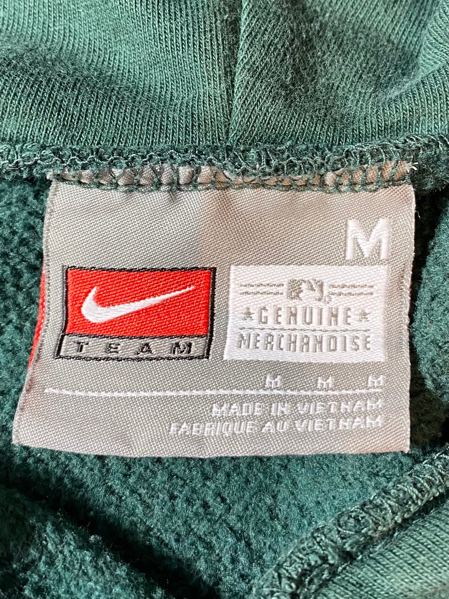 00' NIKE FENWAY PARK Size M Vintage Hoodie Sweat-Shirt / 8656