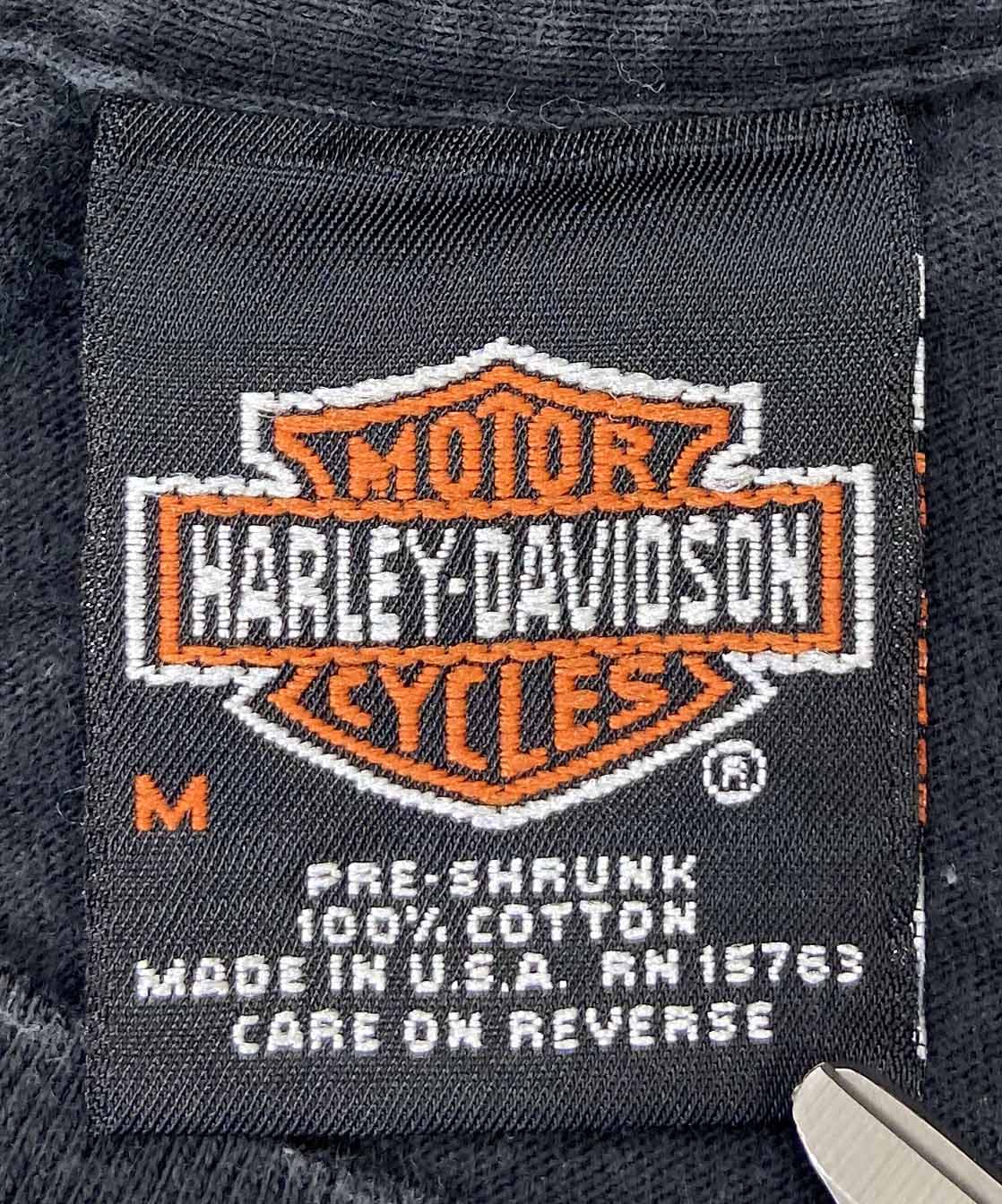 00' Harley Davidson Made in USA Vintage T-Shirts / 2180