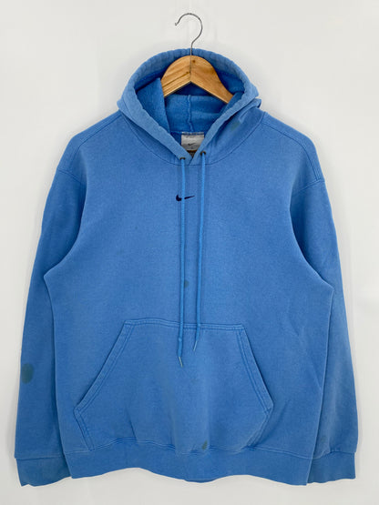 90’s NIKE Center Swoosh Size M Vintage Hoodie Sweat-shirt / 6899