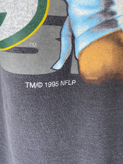 1995 PACKERS Size XL Vintage NFL T-shirt  / 7394