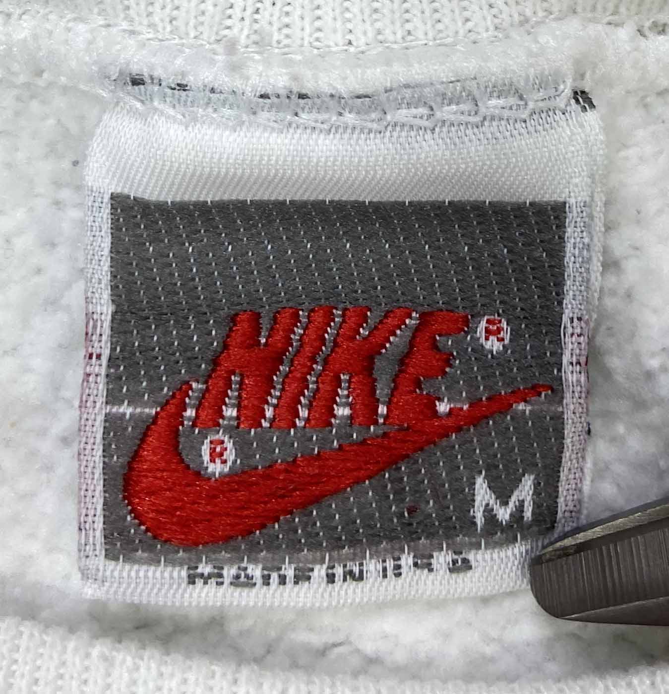 90's Nike Fighting Tigers Silver Tag Made in USA Vintage Sweat-Shirt / 2244