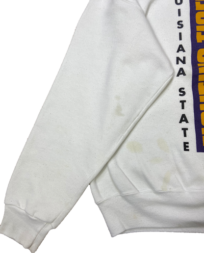 90's Nike Fighting Tigers Silver Tag Made in USA Vintage Sweat-Shirt / 2244