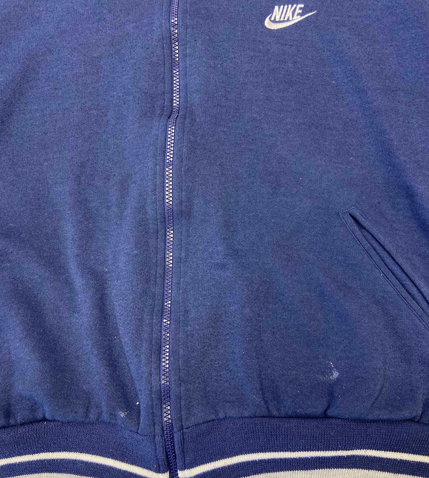 90's Nike Silver Tag Zip-Up Vintage Sweat-Shirt / 2255