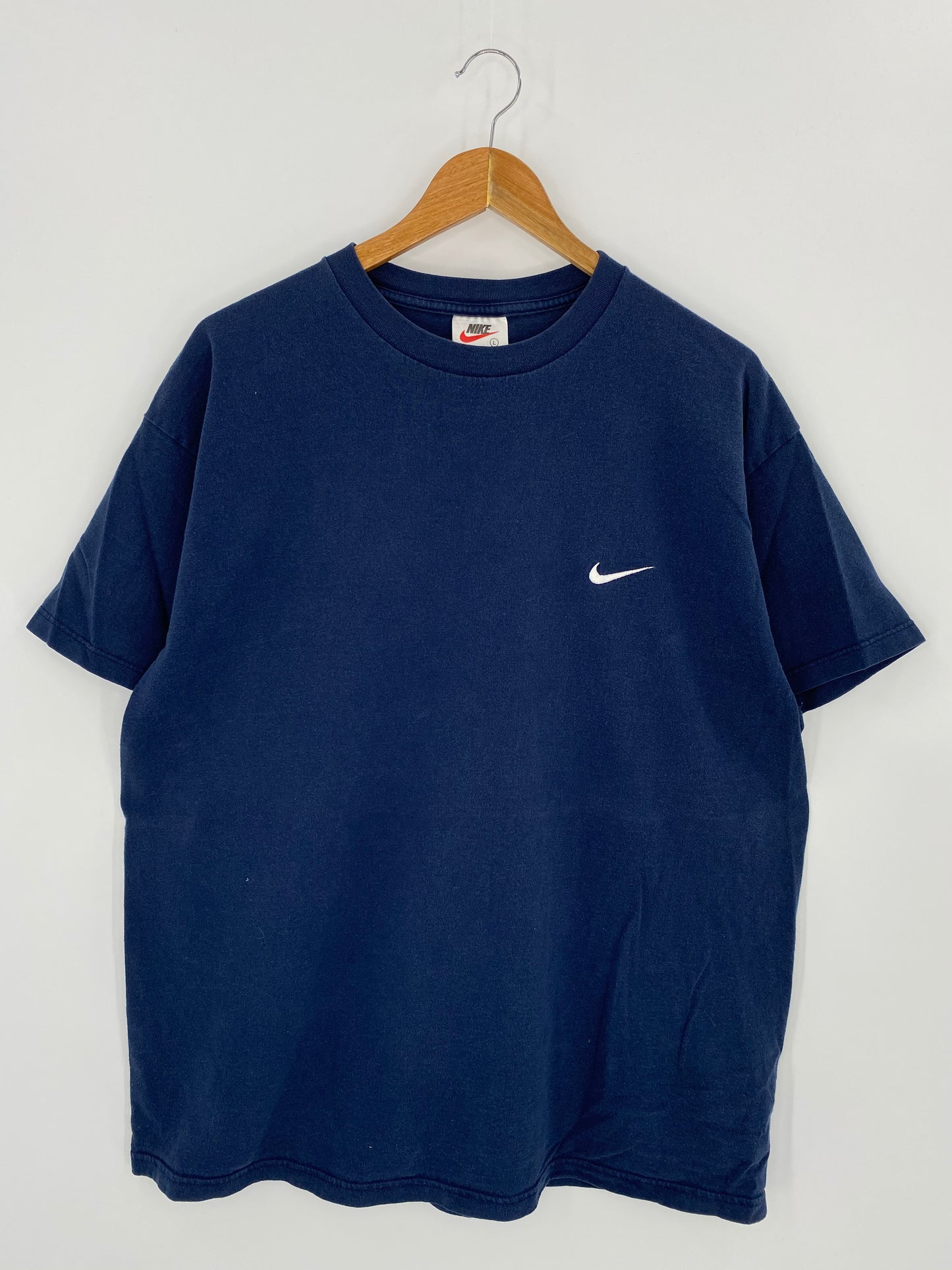 90’s NIKE Mini Swoosh Made in USA Size L Vintage T-shirt / 7875