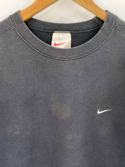 90’s NIKE MINI SWOOSH Size L Vintage Sweat-shirt / K8187