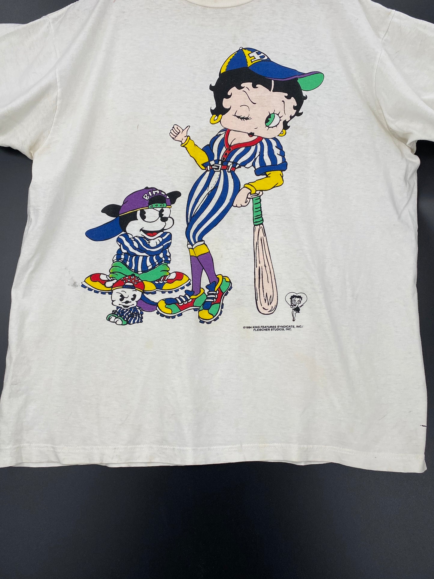 1994 BETTY BOOP Size No Tag (Approx. XL) Vintage T-Shirt / 7693