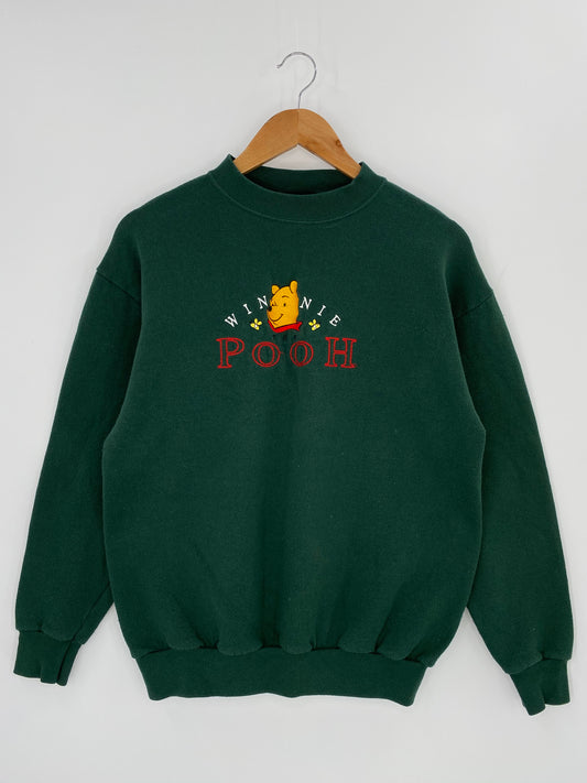 90’s DISNEY POOH Made in USA Size M Vintage Sweat-shirt / 8875