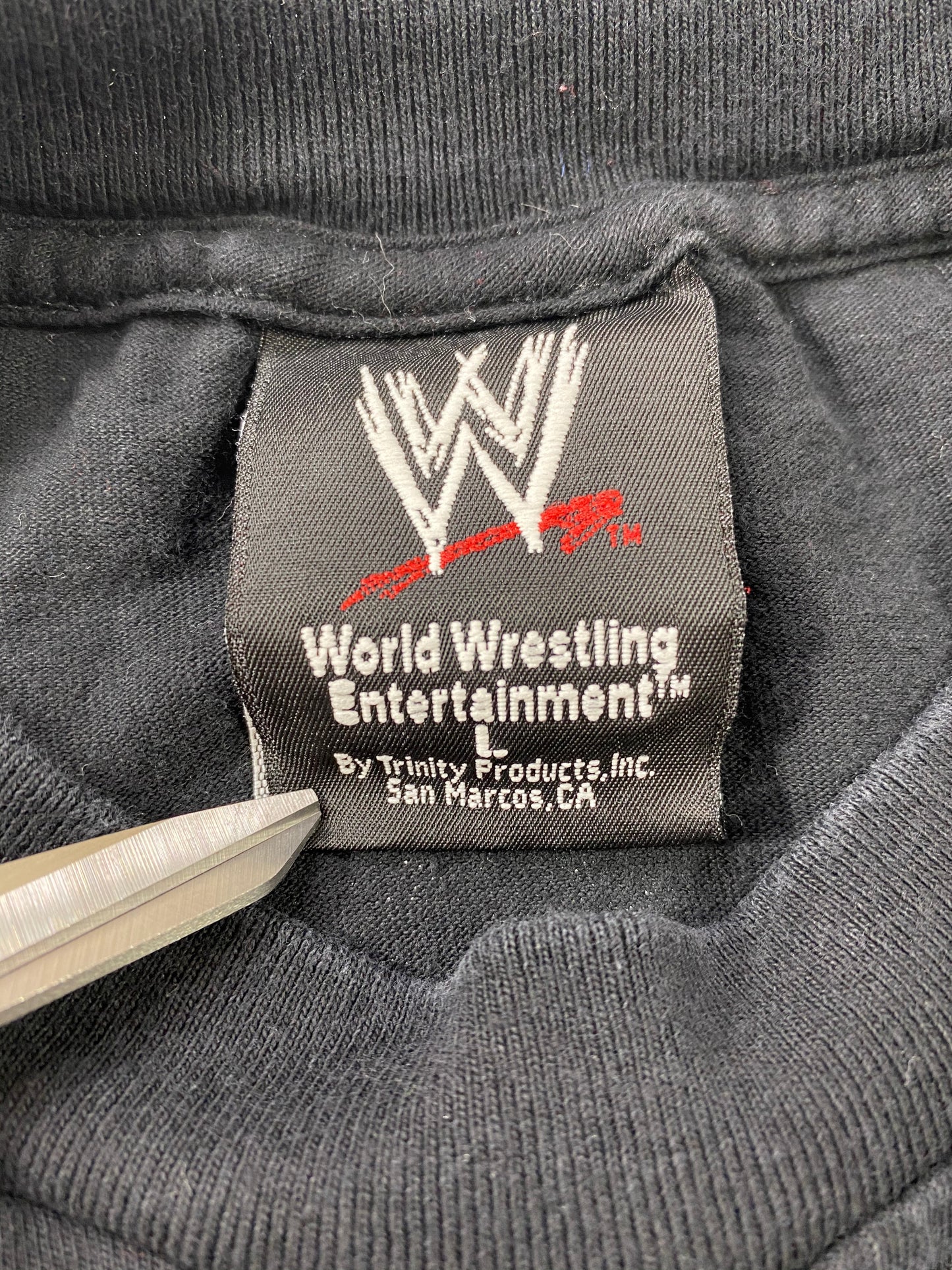 2002 WWE UNDER TAKER Size L Vintage T-Shirt / 6328