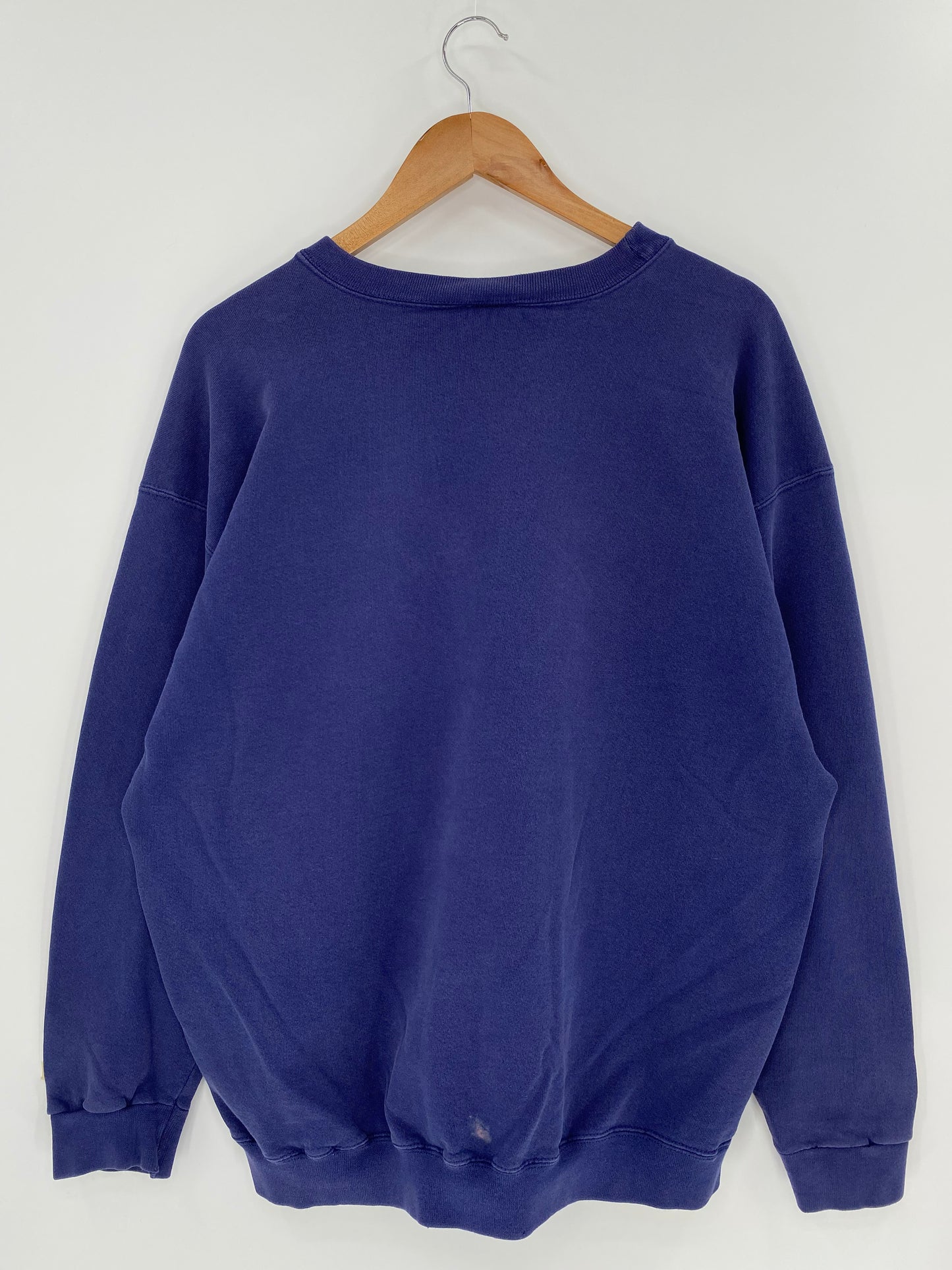 90’s NIKE Mini Swoosh Size No Tag (approx.L) Vintage Sweat-shirt / 9323