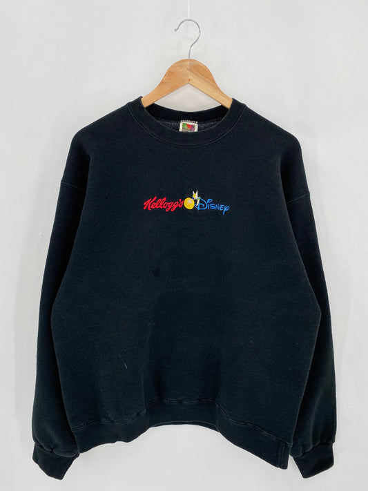 90's KELLOGG x DISNEY Size XL Vintage Sweat-shirt / 6399