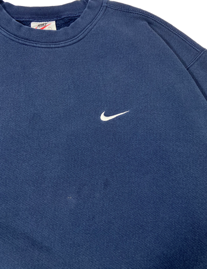 90's Vintage Nike Mini Swoosh Sweat-Shirt / 2400