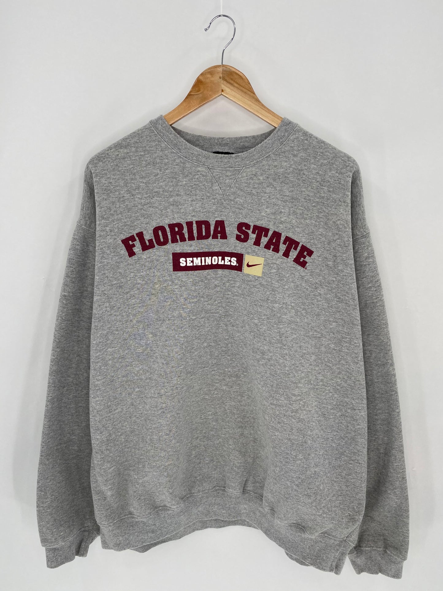 90’s NIKE FLORIDA STATE Size XXL Vintage Sweat-shirt / 7137