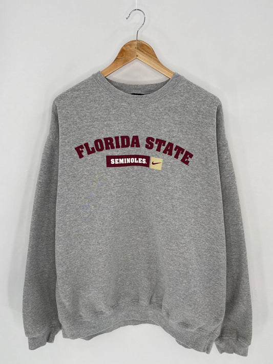 90’s NIKE FLORIDA STATE Size XXL Vintage Sweat-shirt / 7137