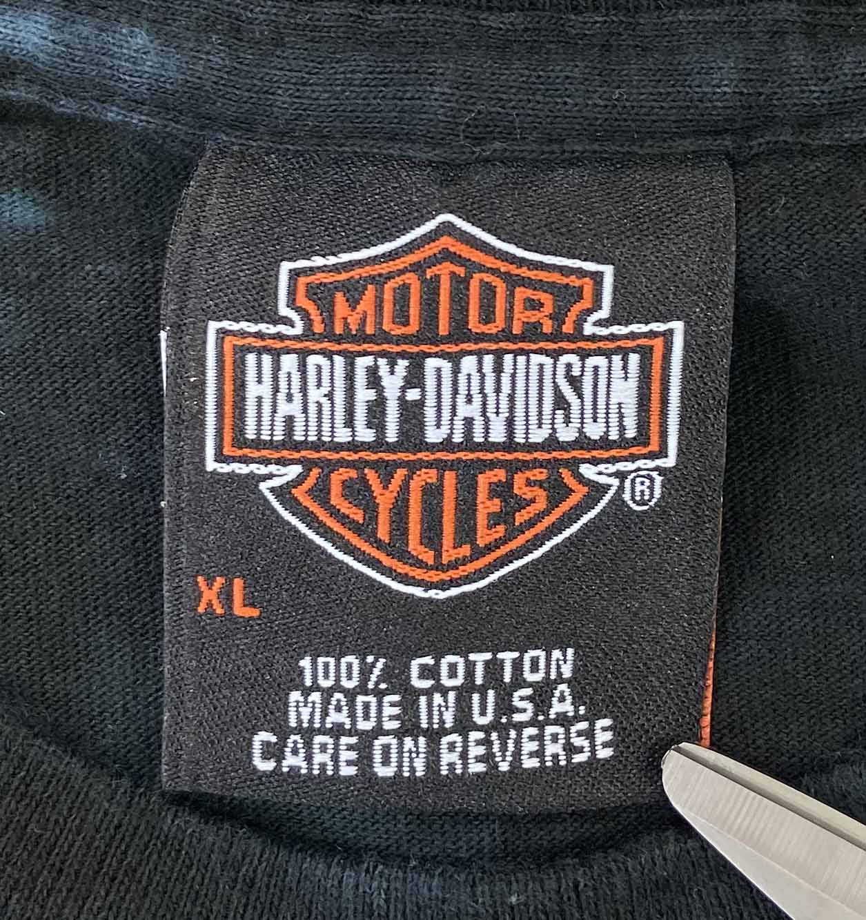 00' Harley Davidson Made in USA Vintage T-Shirts / 2436