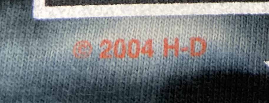 00' Harley Davidson Made in USA Vintage T-Shirts / 2436