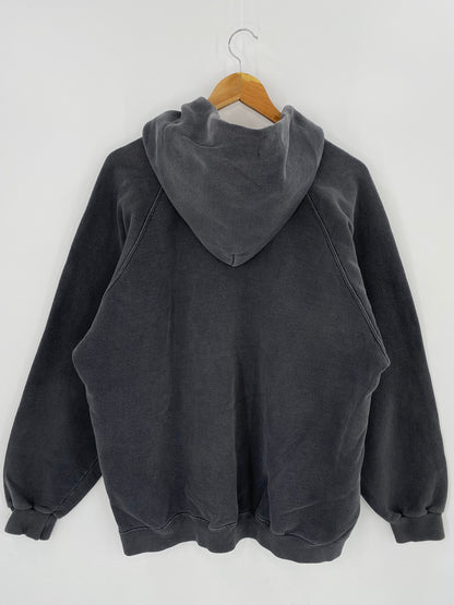 90’s ADIDAS Size L Vintage Hoodie Sweat-Shirts / A6798