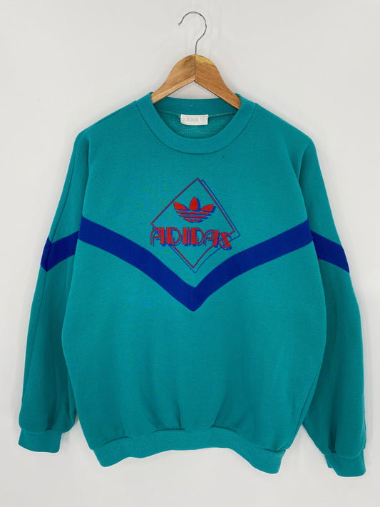 90’s ADIDAS Size S Vintage Sweat-shirt / K7584