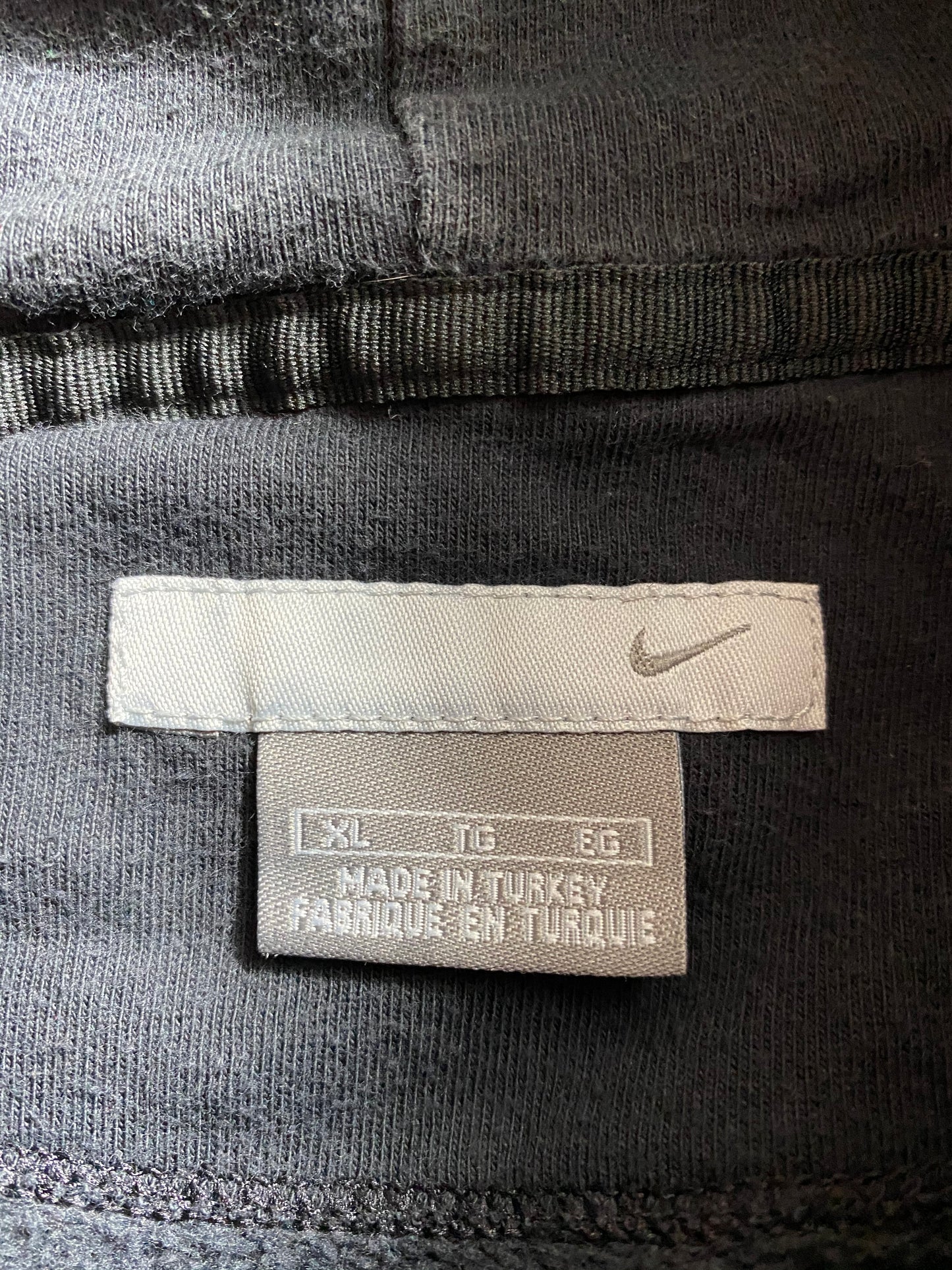 00’ NIKE Mini Swoosh Size XL Vintage Hoodie Sweat-shirt / 8285