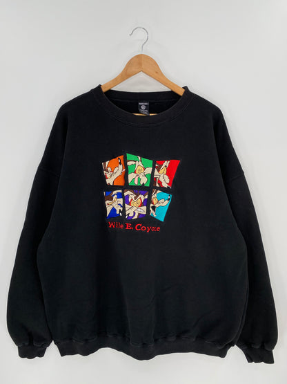 1996 LOONEY TUNES Size XXL Vintage Sweat-shirt / 9049