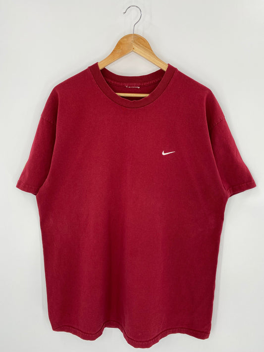 Vintage NIKE MINI SWOOSH Size No Tag (Approx. XXL) T-shirt / A9482