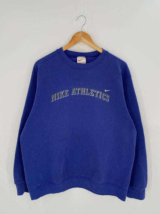90’s NIKE ATHLETICS Made in USA Size L Vintage Sweat-shirt / 7546